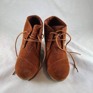 Tom's Kala Wedge Bootie - 7 Women's